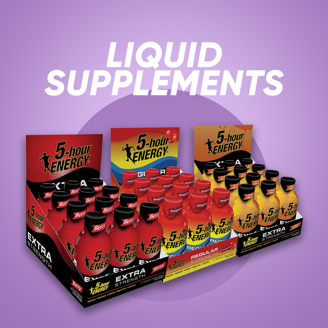 Liquid Supplements & Energy Shots