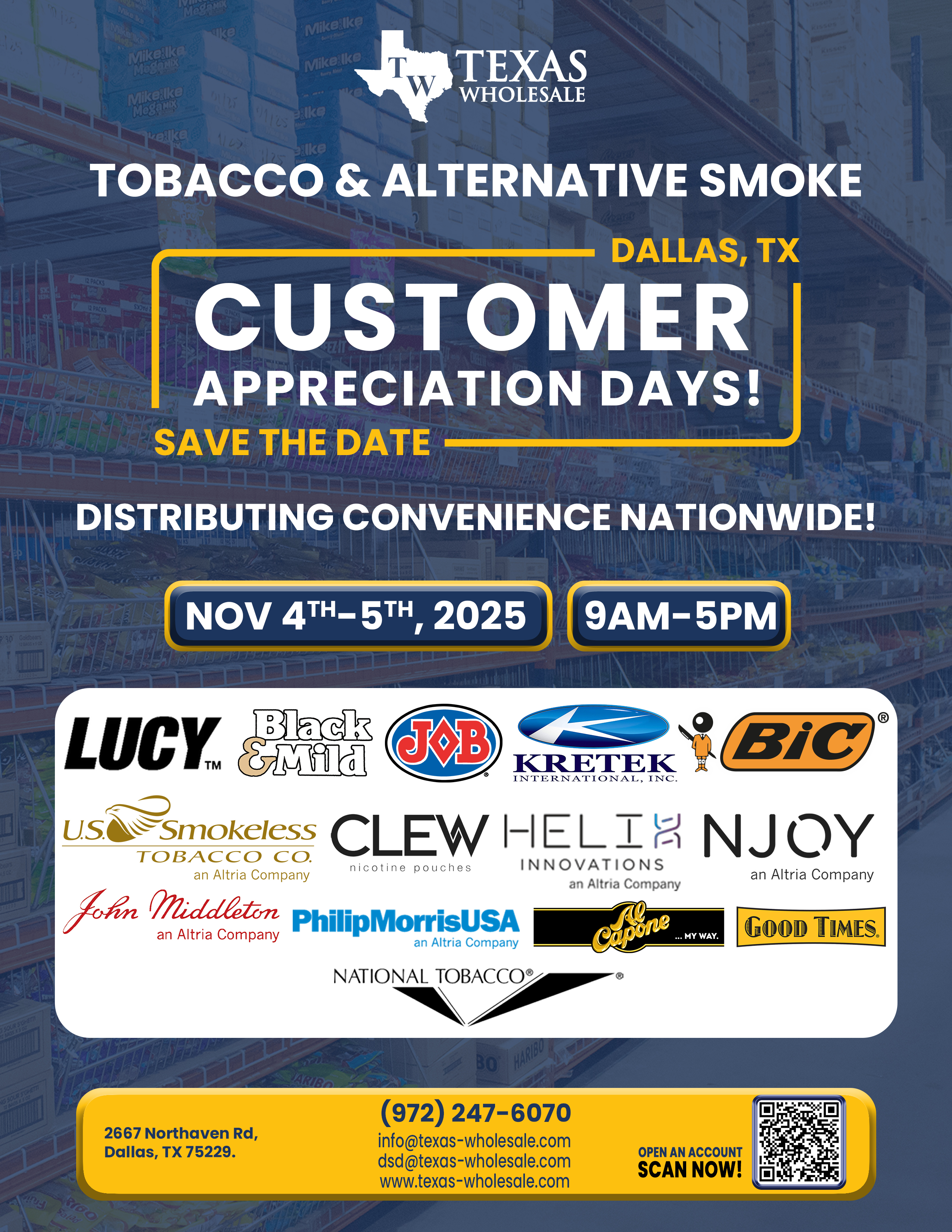 Customer Appreciation Days!